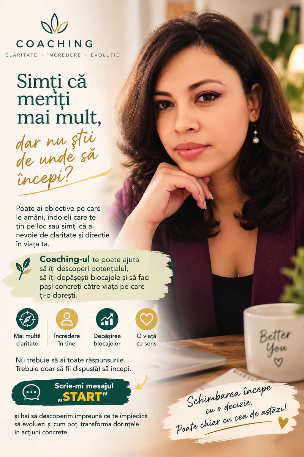 Imagine reprezentativă pentru coaching profesional